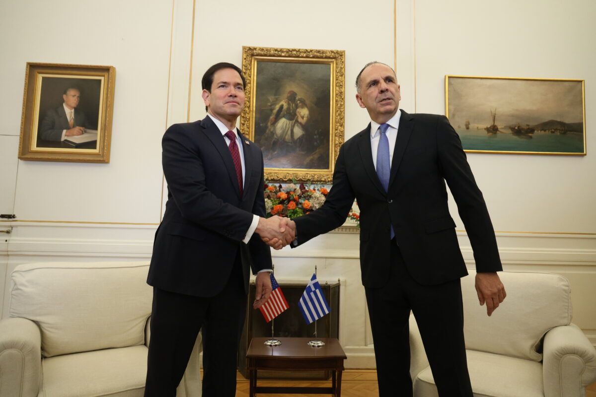 Μάρκο Ρούμπιο και Γιώργος Γεραπετρίτης