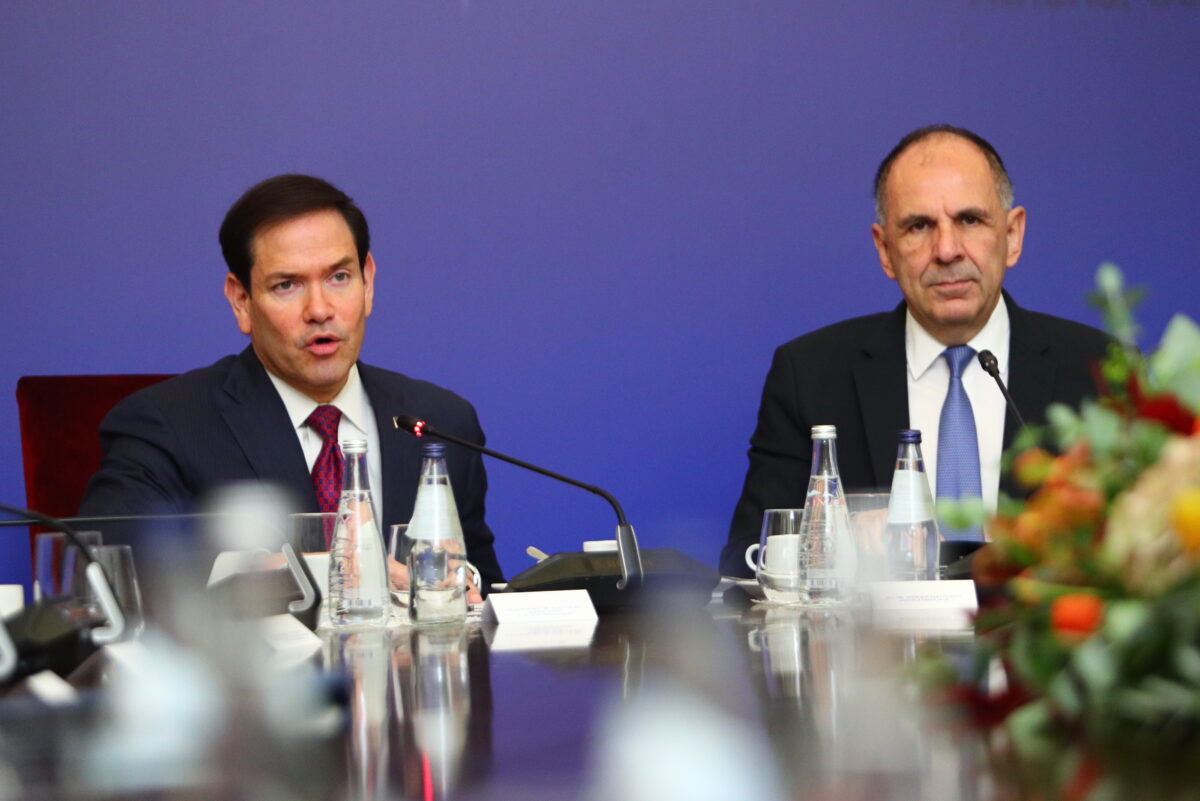 Ρούμπιο μετά τη συνάντηση με Γεραπετρίτη: «Σε νέα ύψη οι σχέσεις Ελλάδας - ΗΠΑ»