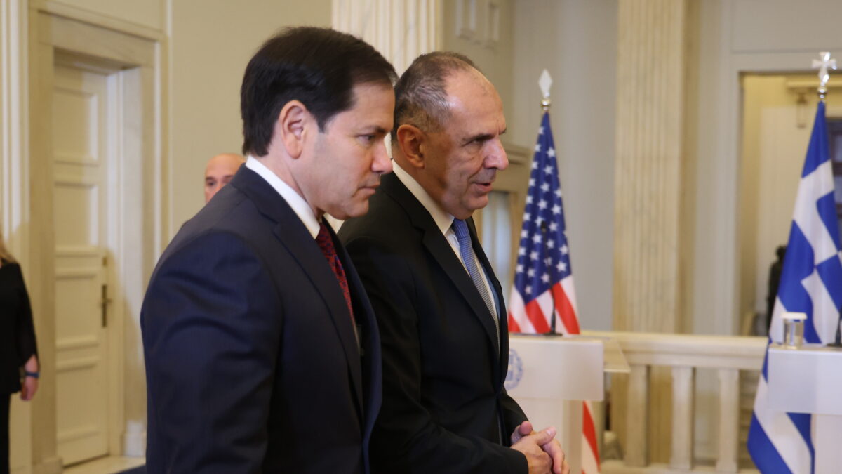 Μάρκο Ρούμπιο και Γιώργος Γεραπετρίτης