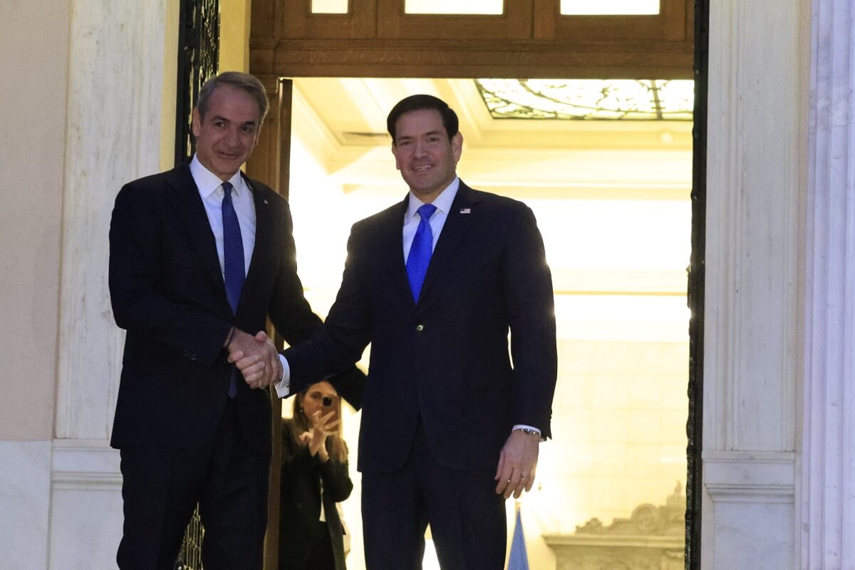 Κυριάκος Μητσοτάκης: «Θετικό το αποτύπωμα της επίσκεψης Ρούμπιο, ανέδειξε τον ρόλο της Ελλάδας»