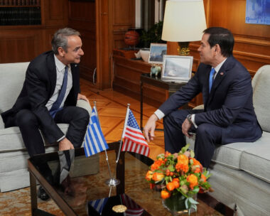 Κυριάκος Μητσοτάκης και Μάρκο Ρούμπιο