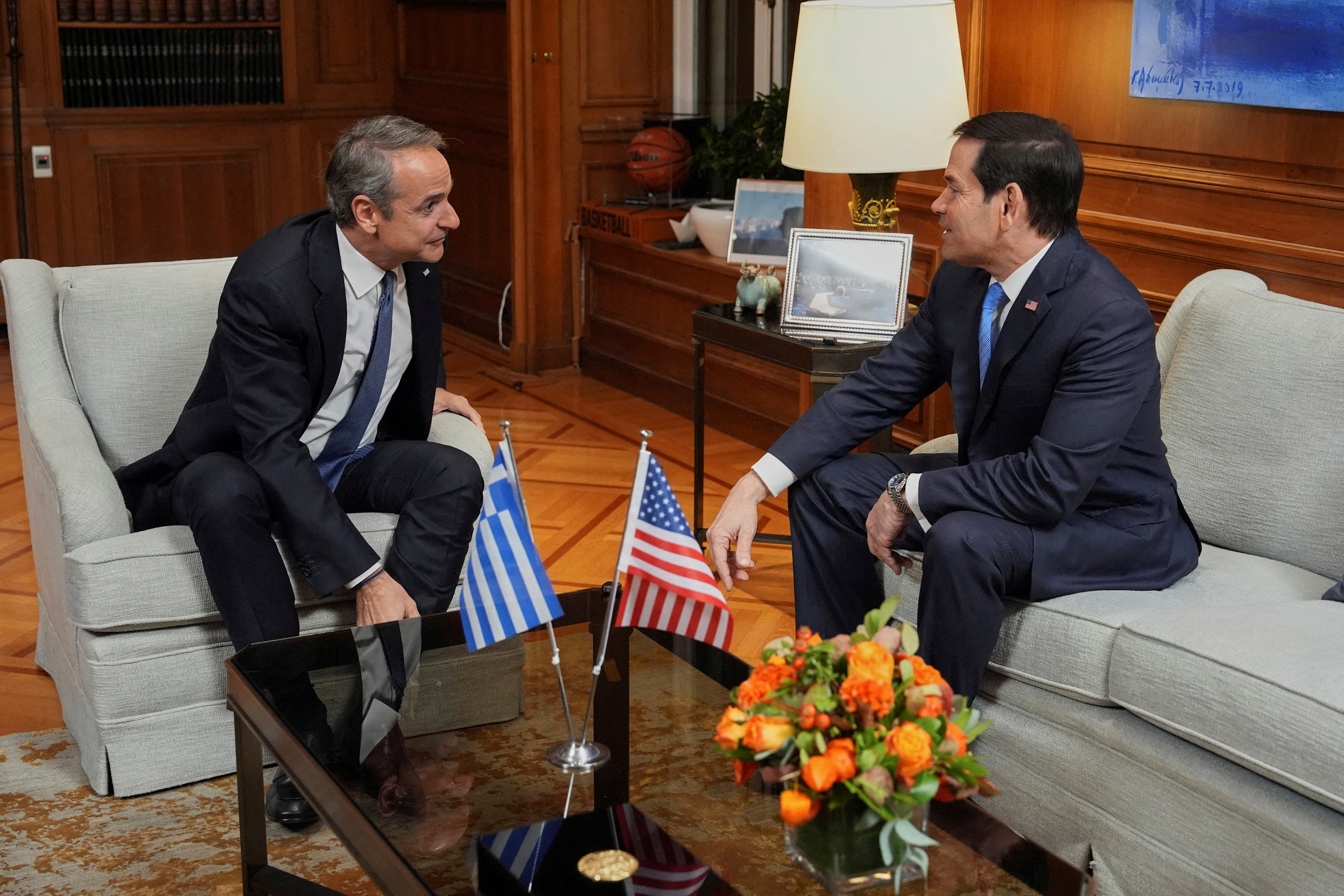 Ο Μάρκο Ρούμπιο για την επίσκεψή του στην Αθήνα: «Πηγή έμπνευσης η Ελλάδα»