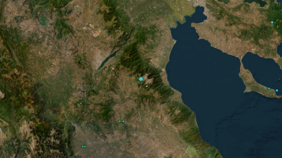 Σεισμός στο Λιτόχωρο μεγέθους 3,3 Ρίχτερ