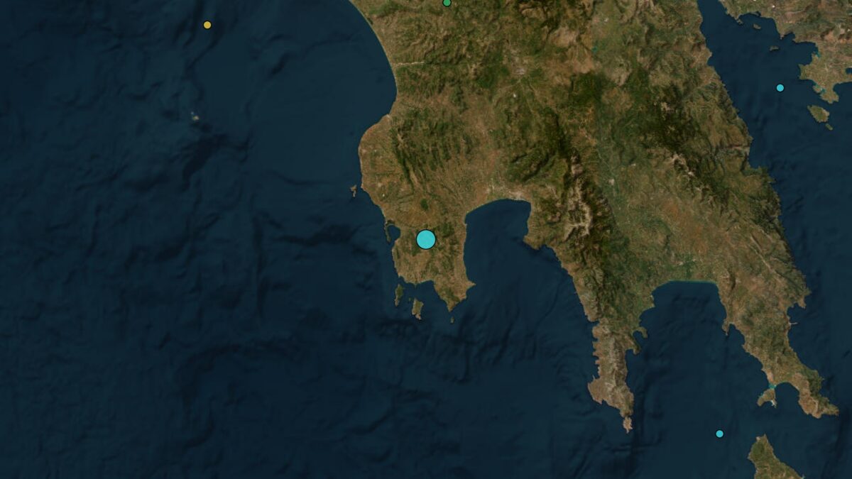 Σεισμός στην Πύλο μεγέθους 3,8 Ρίχτερ