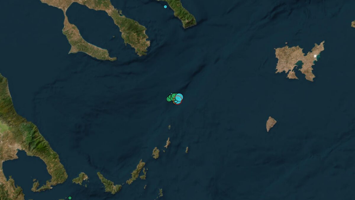 Σεισμός 4,2 Ρίχτερ στη Χαλκιδική – Συνεχείς μετασεισμοί μετά τις δονήσεις της Παρασκευής στη Σιθωνία