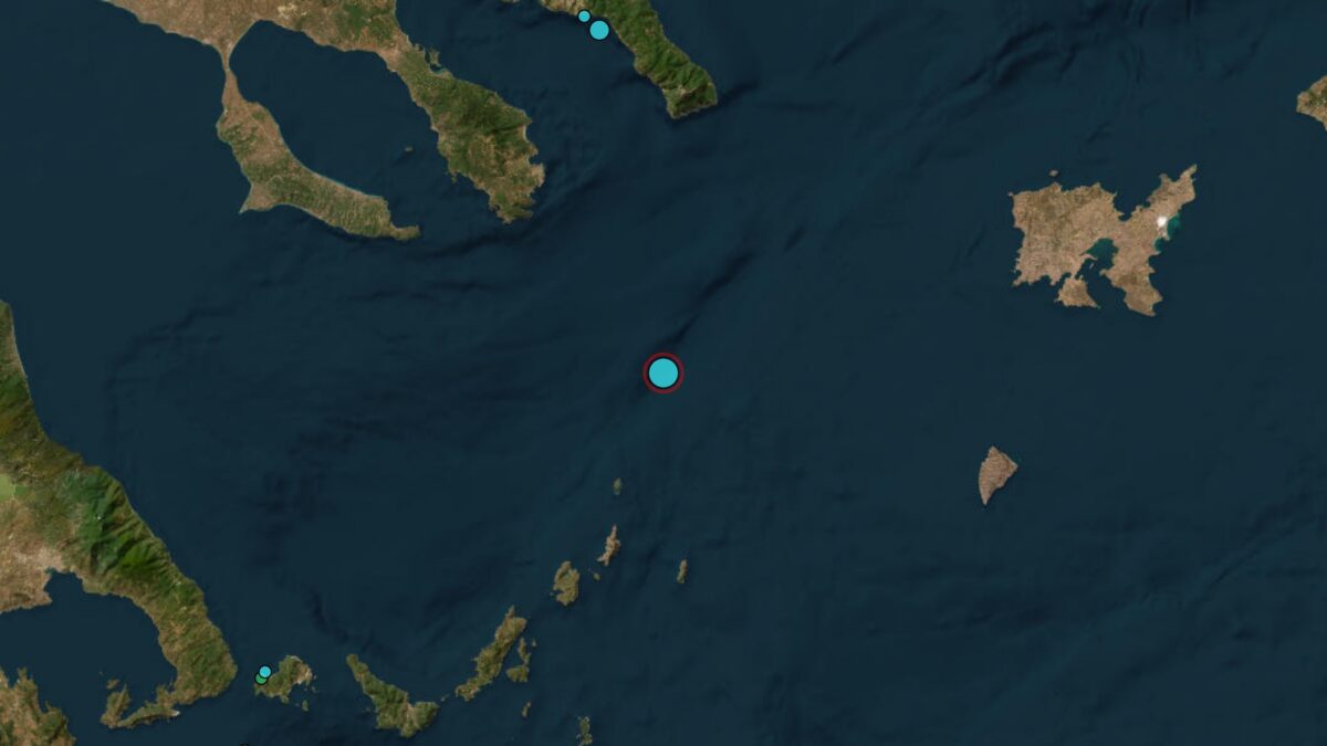 Σεισμός 4,6 στη Χαλκιδική: Στη Συκιά Σιθωνίας το επίκεντρο