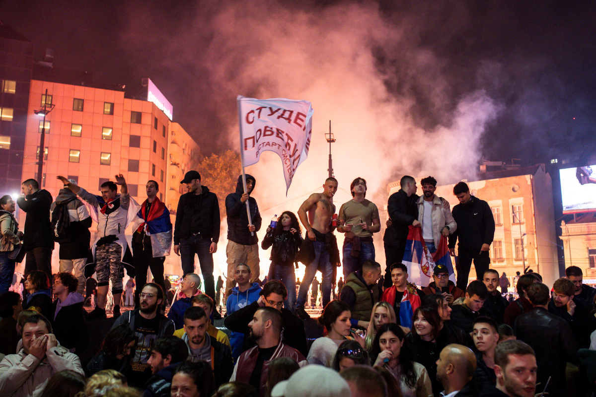 Σερβία: Η «Φοιτητική Λίστα» που «αποκαθήλωσε» τον Βούτσιτς ξεκίνησε από το δυστύχημα στο Νόβι Σαντ - Υποψήφιος και ο Μποντιρόγκα