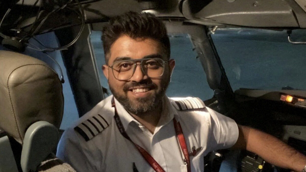 Ο Ινδός πιλότος Smit Machchhar της πτήσης της Flydubai