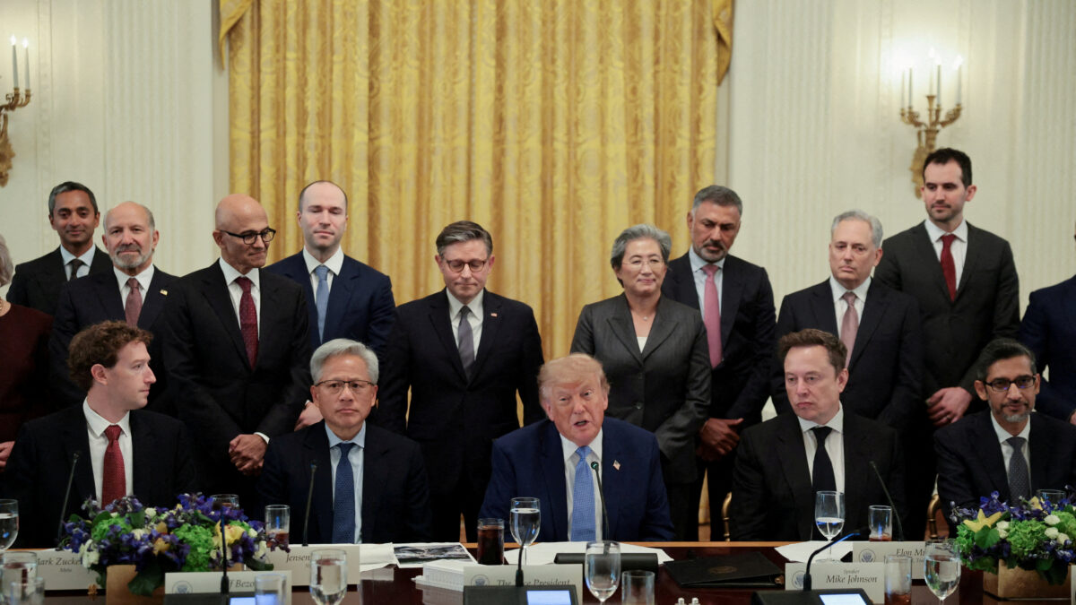 Donald Trump, AI leaders