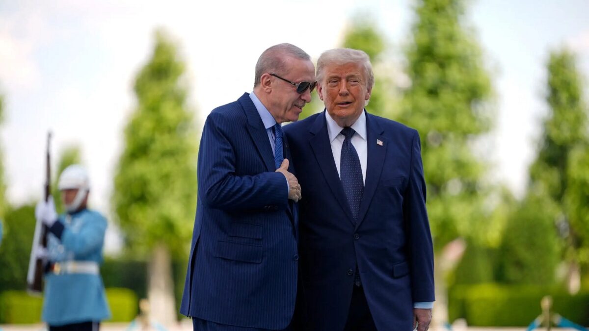 Ντόναλντ Τραμπ και Ρετζέπ Ταγίπ Ερντογάν