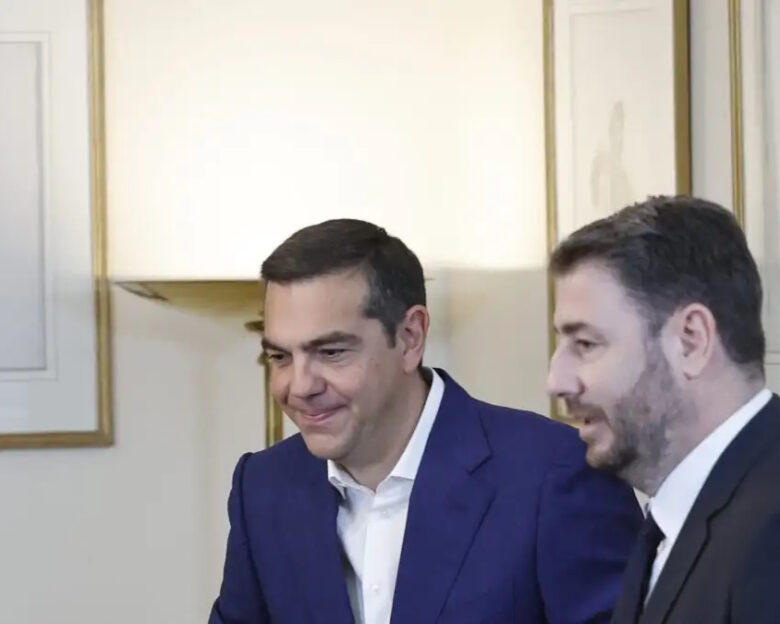 Αλέξης Τσίπρας και Νίκος Ανδρουλάκης