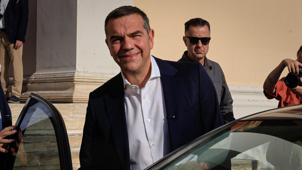 O Αλέξης Τσίπρας