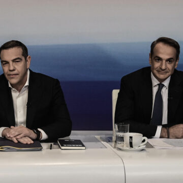 Αλέξης Τσίπρας και Κυριάκος Μητσοτάκης
