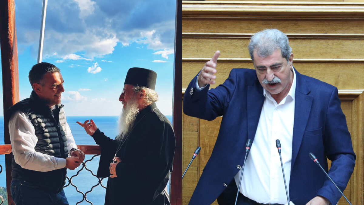 Τσίπρας στο Άγιο Όρος και Παύλος Πολάκης