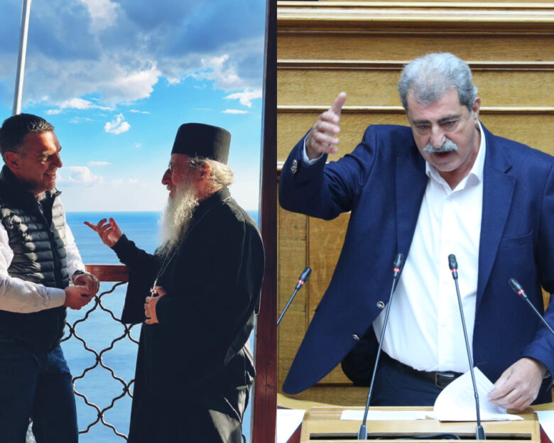 Τσίπρας στο Άγιο Όρος και Παύλος Πολάκης