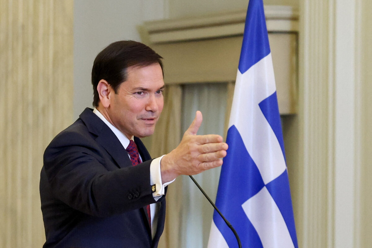 Μάρκο Ρούμπιο: Live η ομιλία του στην Πνύκα με φόντο την Ακρόπολη