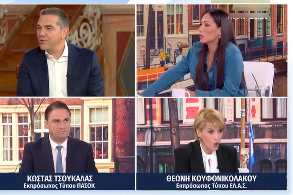Έντονος καβγάς ανάμεσα σε Βούλγαρη και Κουφονικολάκου για το άρθρο Καρτερού: «Σας ρωτάω αν είναι συνεργάτης του Τσίπρα και δεν απαντάτε»