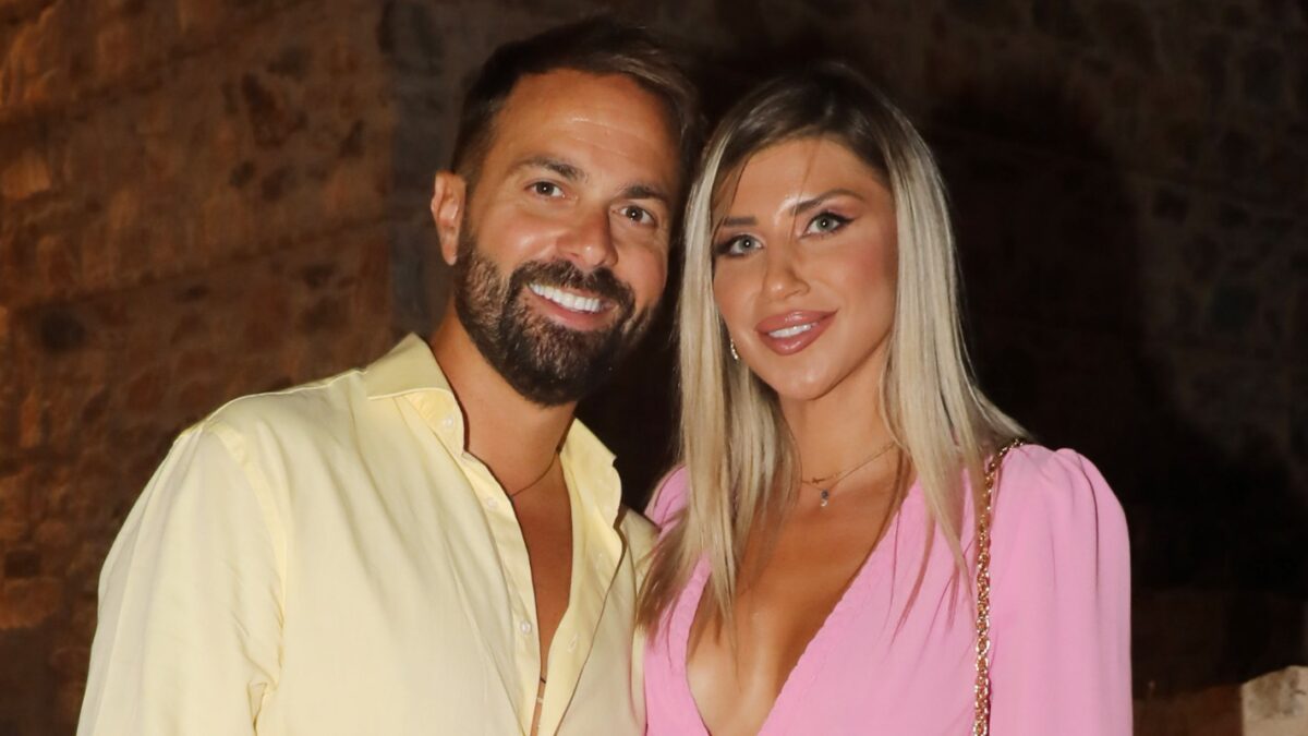 Ο Ηλίας Βρεττός και η Αναστασία Δεληγιάννη