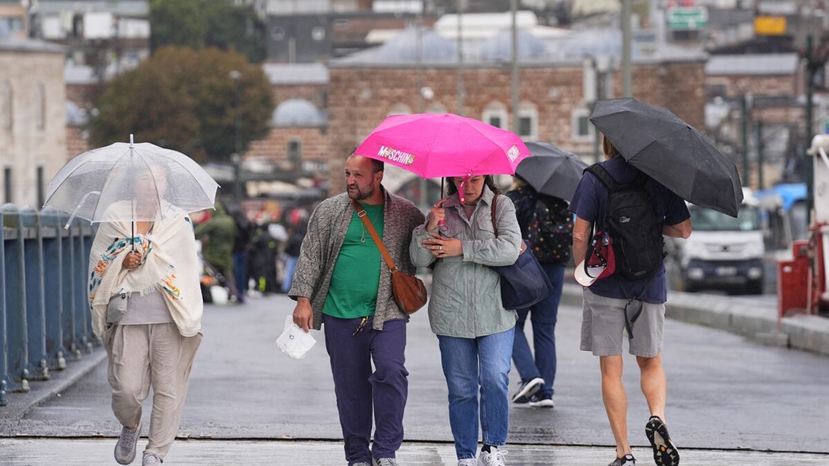 Βροχή, Κωνσταντινούπολη Τουρκία