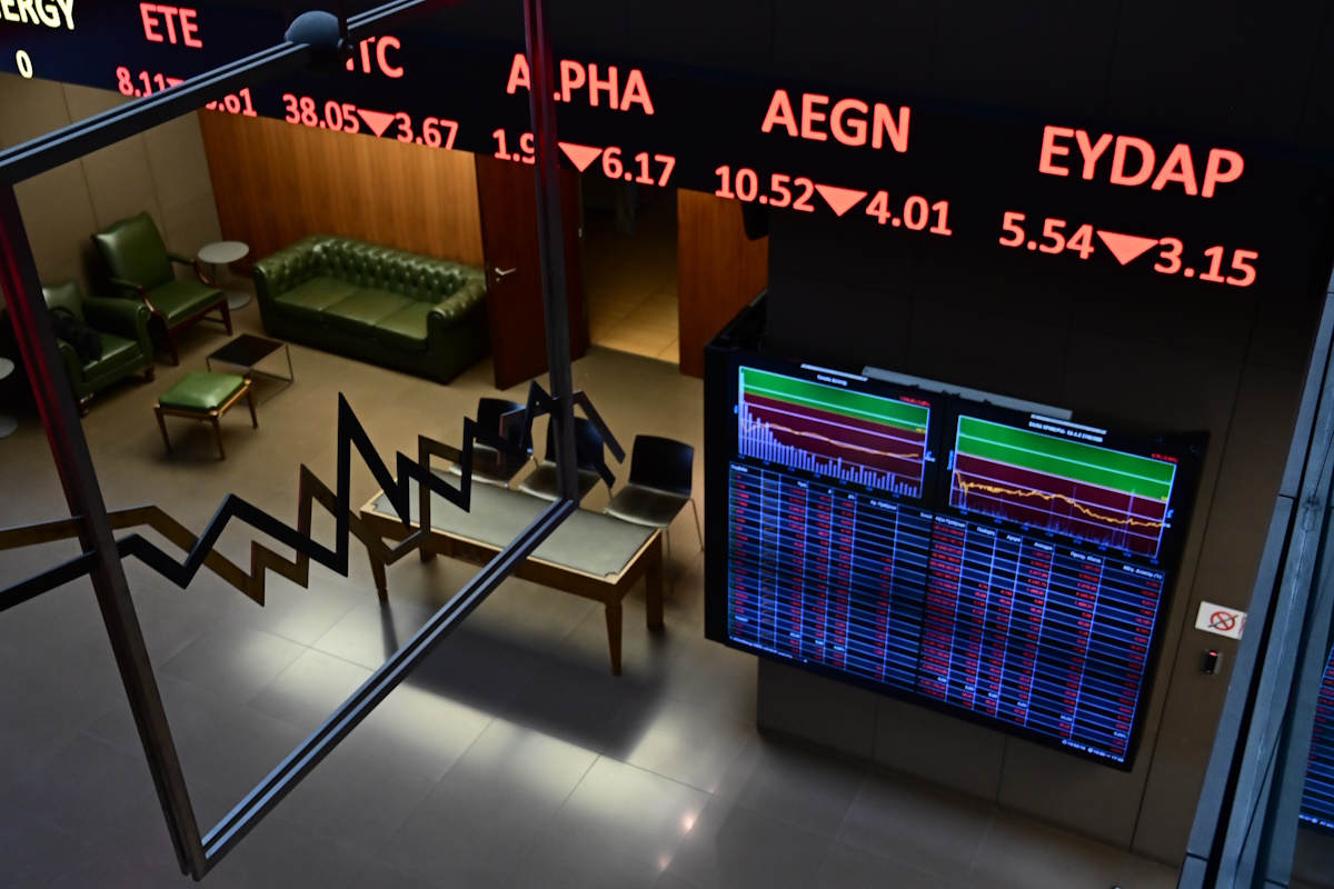 Χρηματιστήρια: Στο «κόκκινο» Euronext Athens και ευρωαγορές με φόντο το «ράλι» στις αποδόσεις των ομολόγων