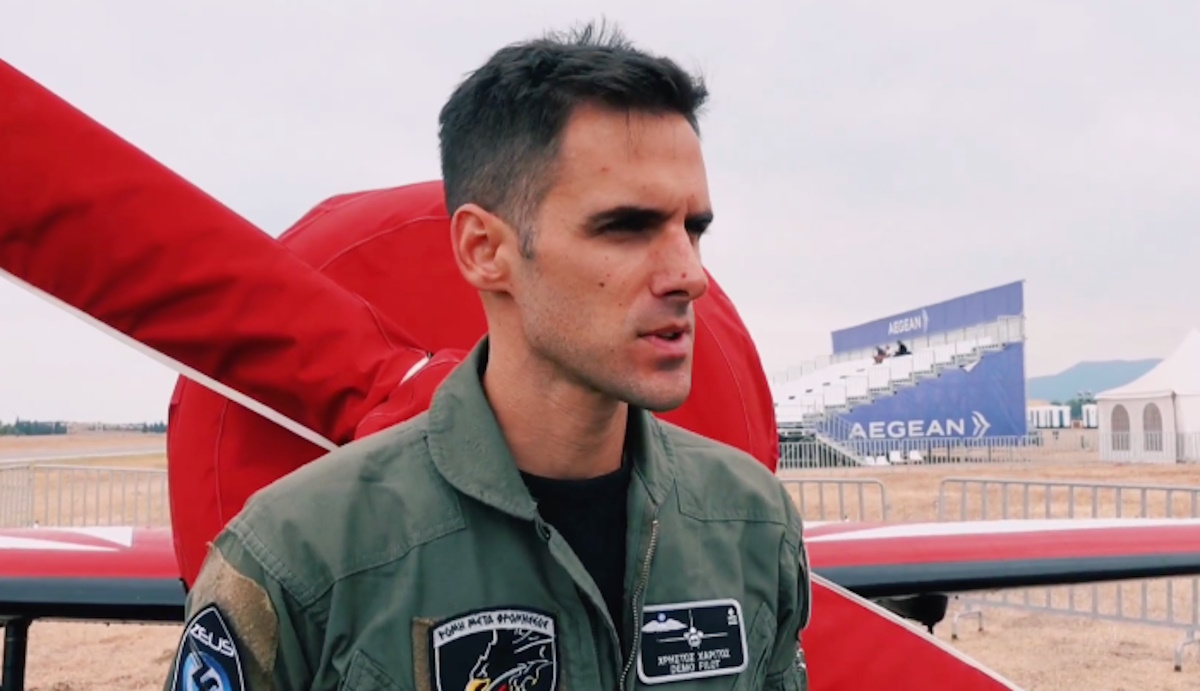 Χρήστος Χαρίτος: Ο πιλότος του F-16 «Ζευς» που θα πετάξει στην παρέλαση της 28ης Οκτωβρίου εξομολογείται - «Όνειρό μου από παιδί»