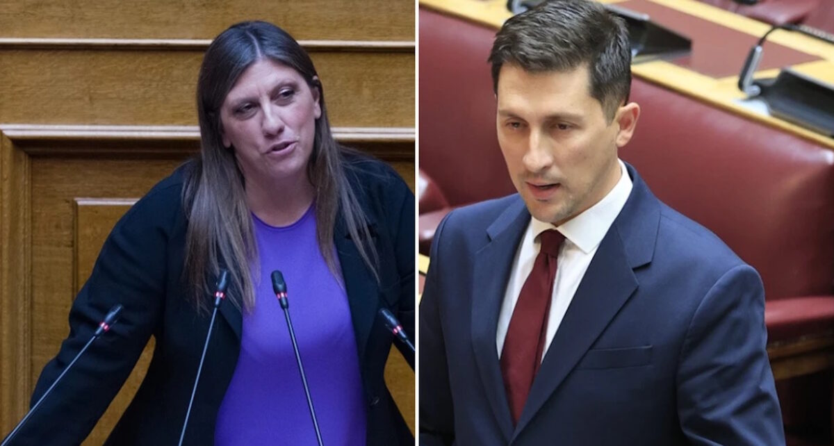 «Σφάχτηκαν» Ζωή Κωνσταντοπούλου και Παύλος Χρηστίδης στη Βουλή: «Είστε μούφα αντιπολίτευση» - «Ντροπή σας»