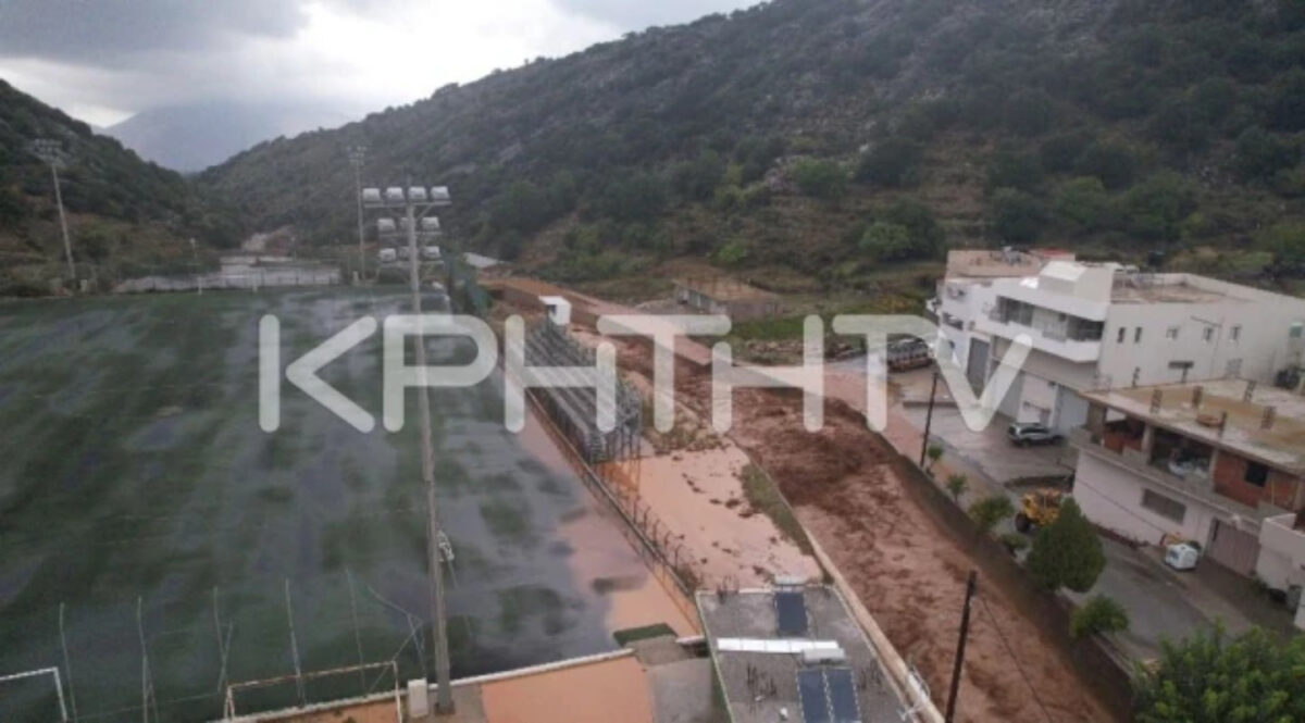Καταστροφές στα Ζωνιανά από ψηλά