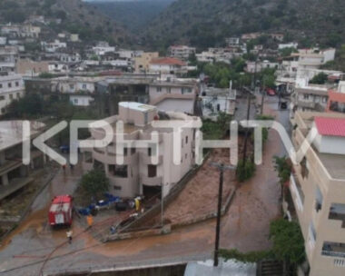 Καταστροφές στα Ζωνιανά από ψηλά