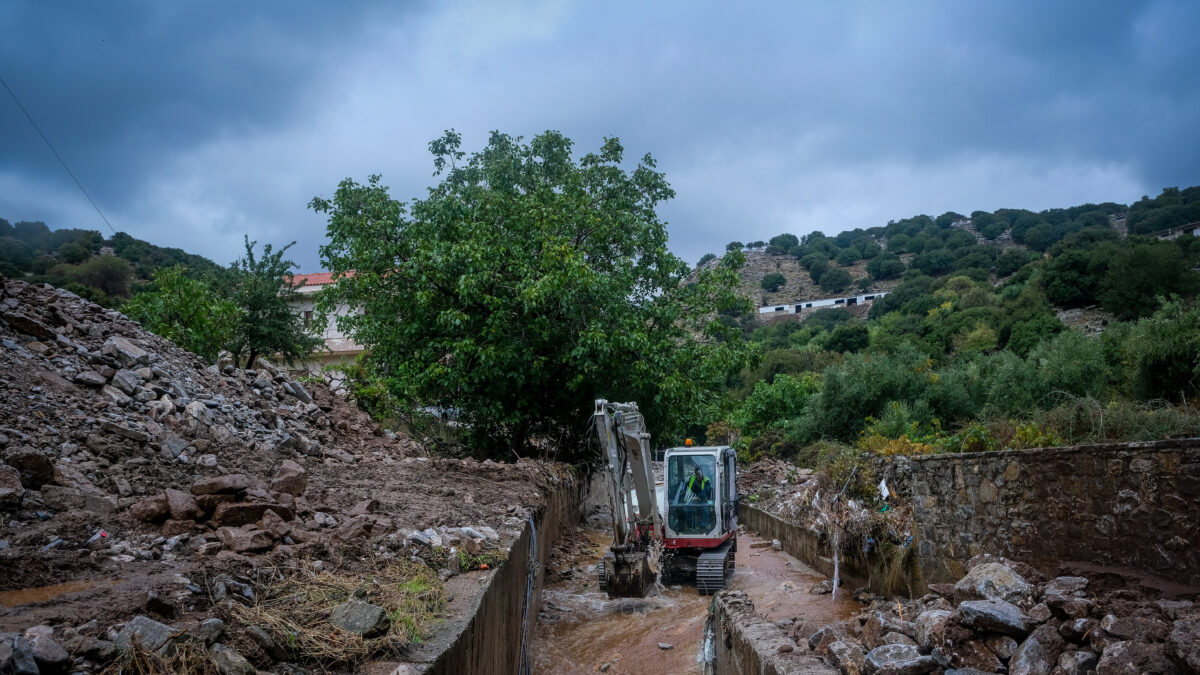 Εικόνες καταστροφής στα Ζωνιανά