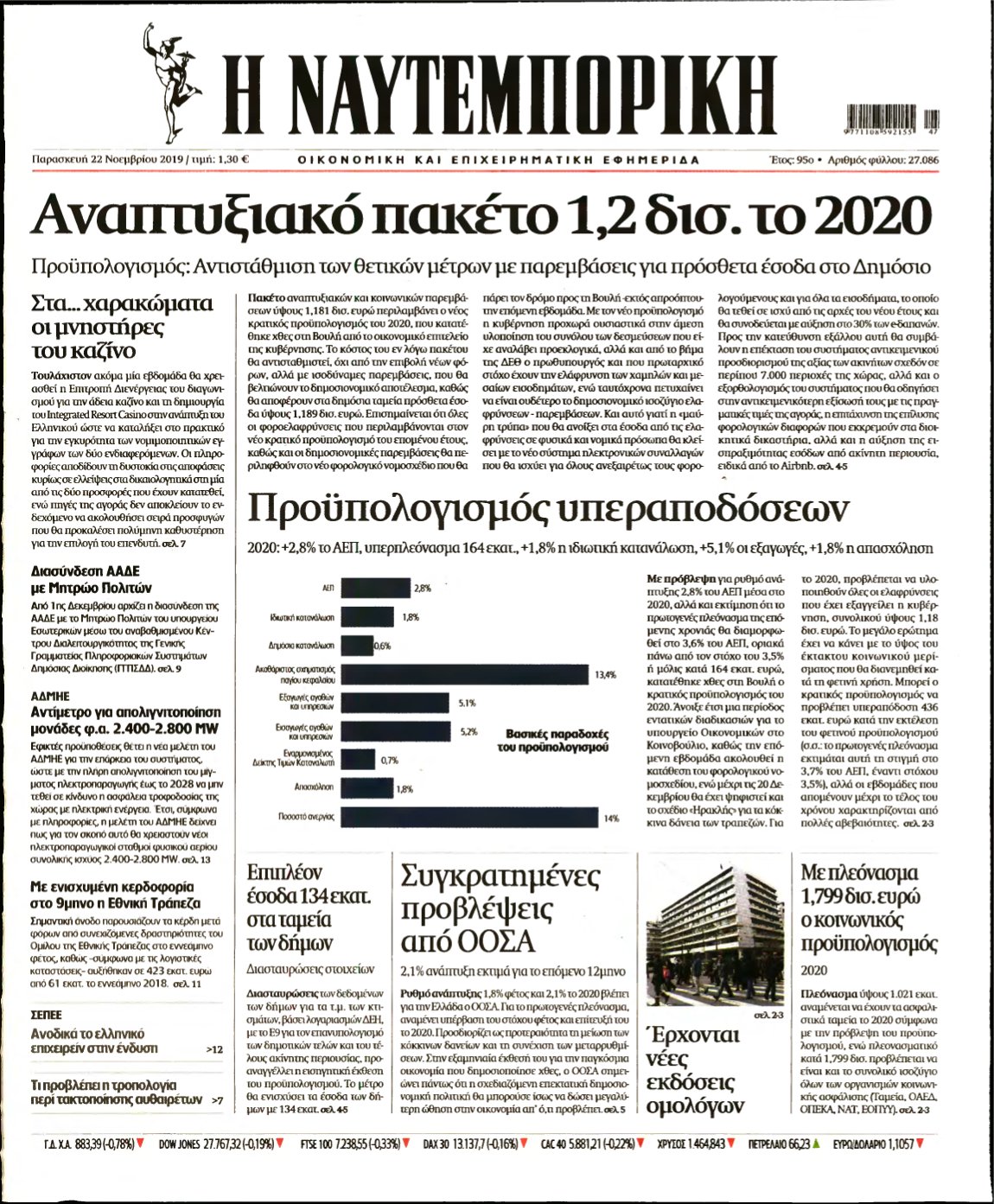 ΝΑΥΤΕΜΠΟΡΙΚΗ – 22/11/2019