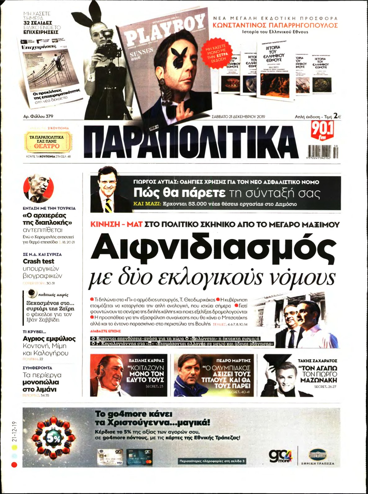 ΠΑΡΑΠΟΛΙΤΙΚΑ – 21/12/2019