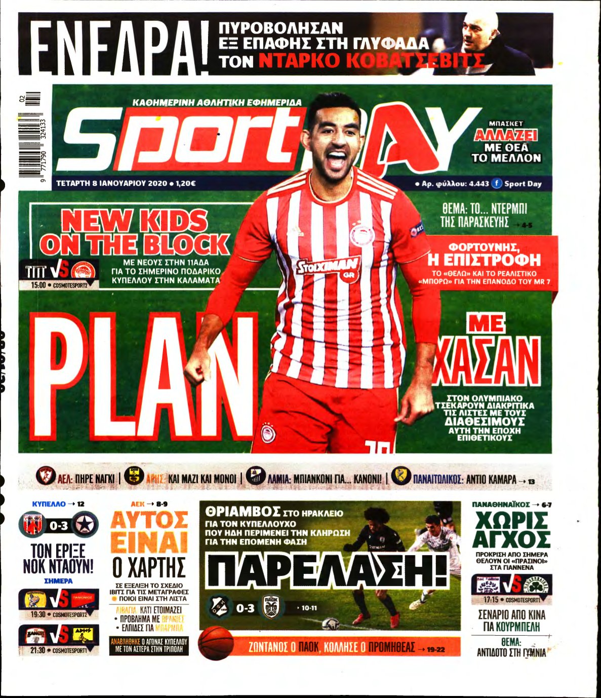 SPORTDAY – 08/01/2020