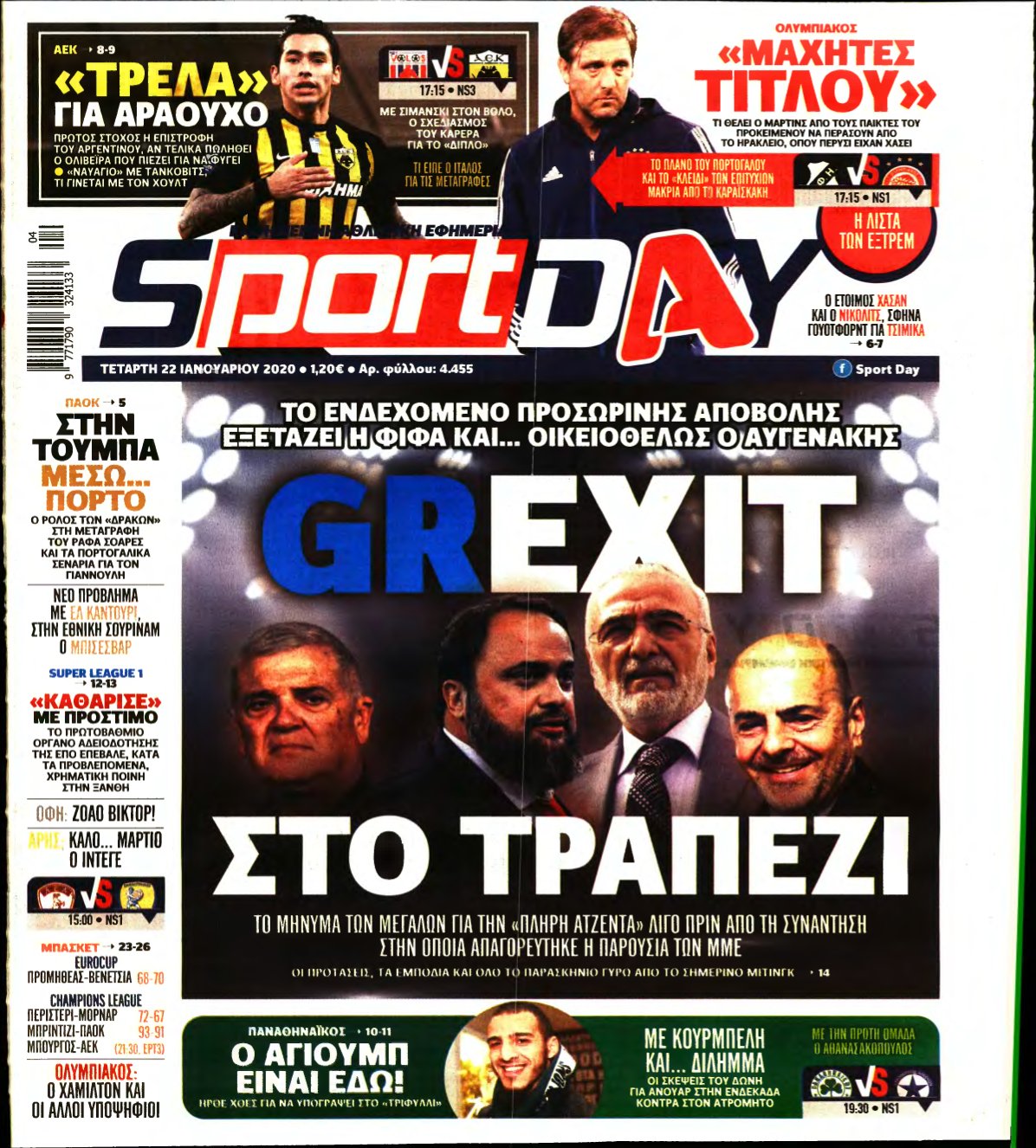SPORTDAY – 22/01/2020
