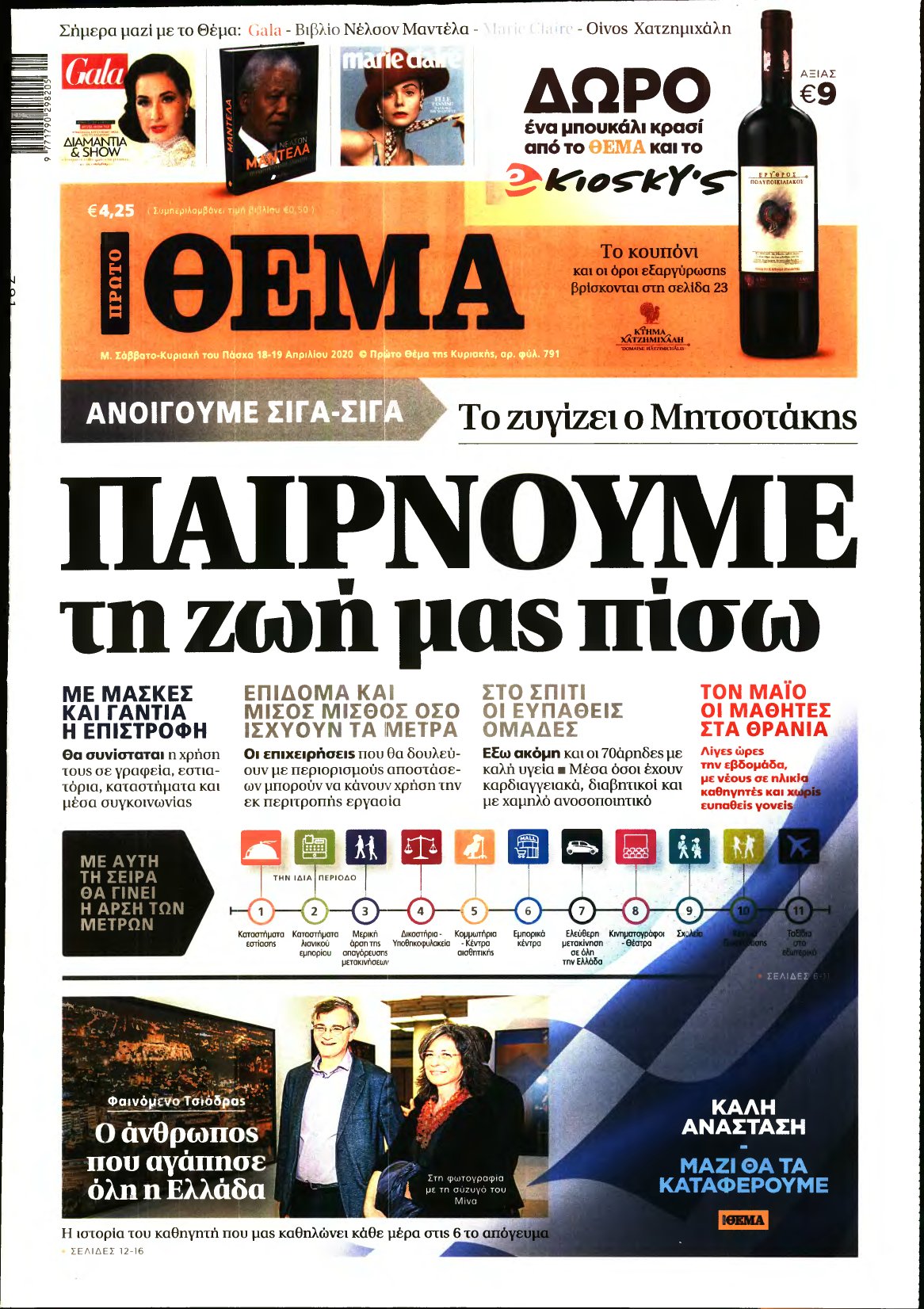 ΠΡΩΤΟ ΘΕΜΑ – 18/04/2020