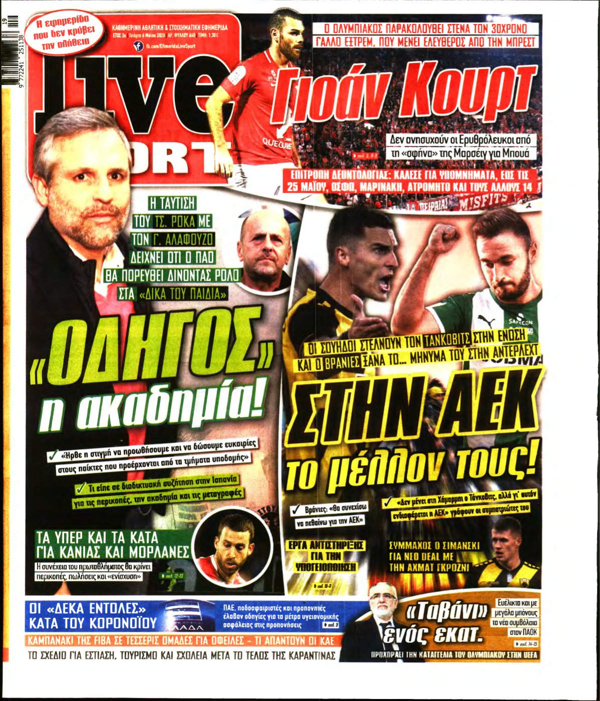 LIVE SPORT – 06/05/2020