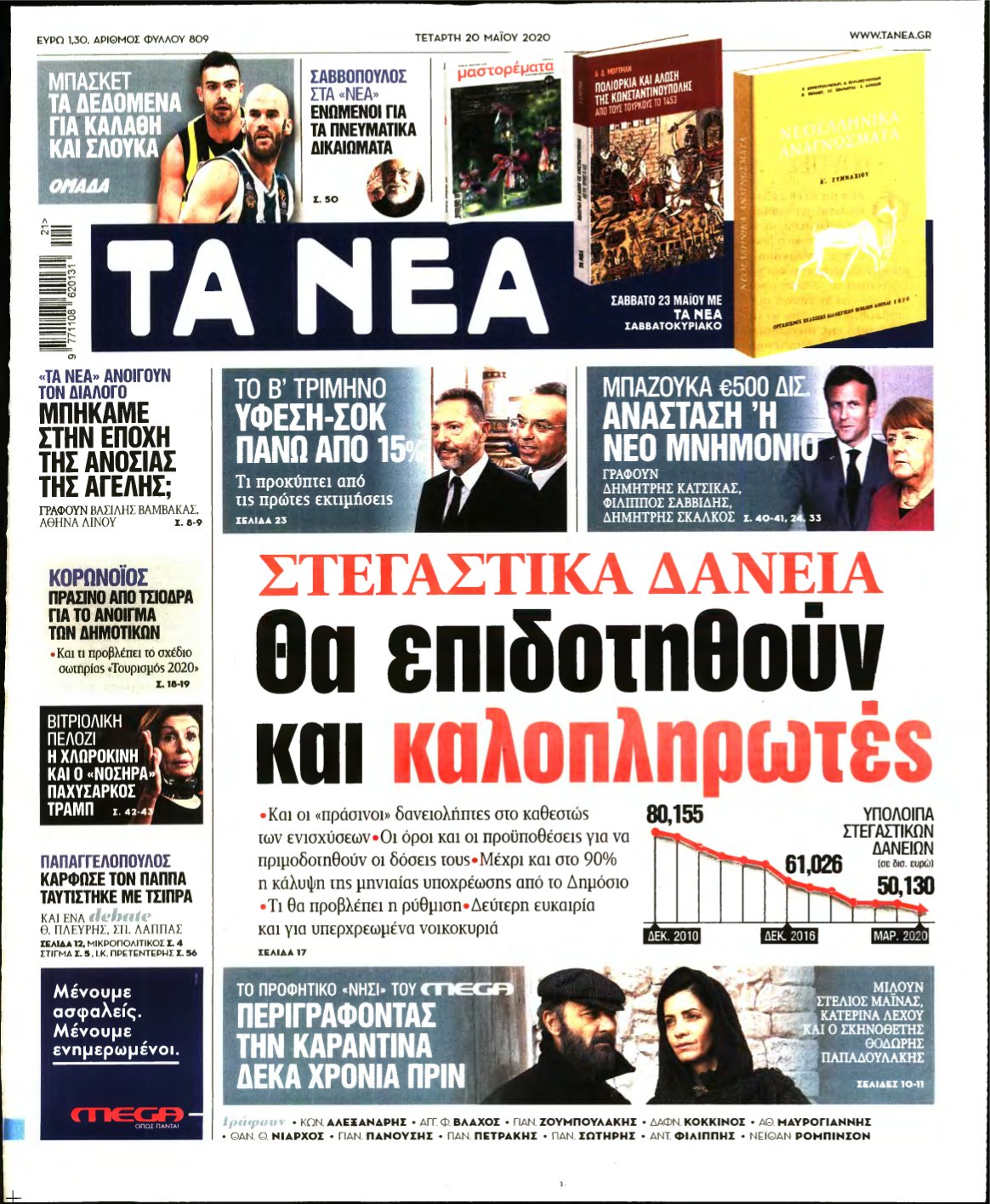 ΤΑ ΝΕΑ – 20/05/2020