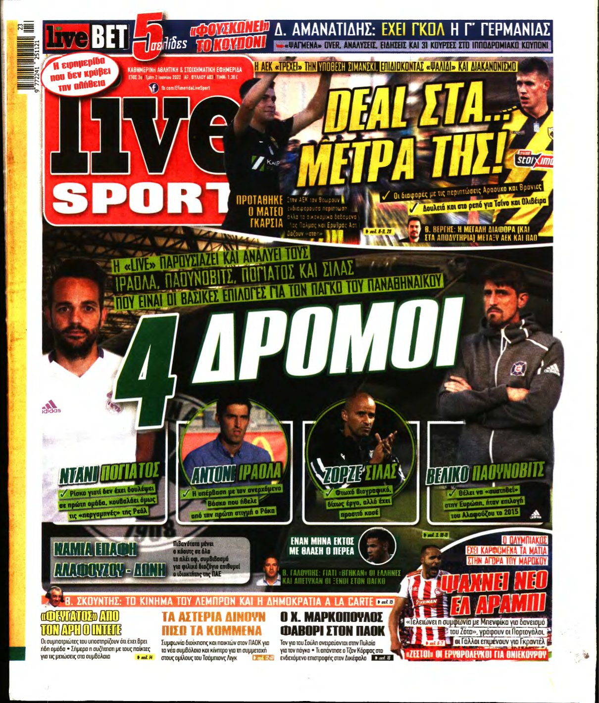LIVE SPORT – 02/06/2020