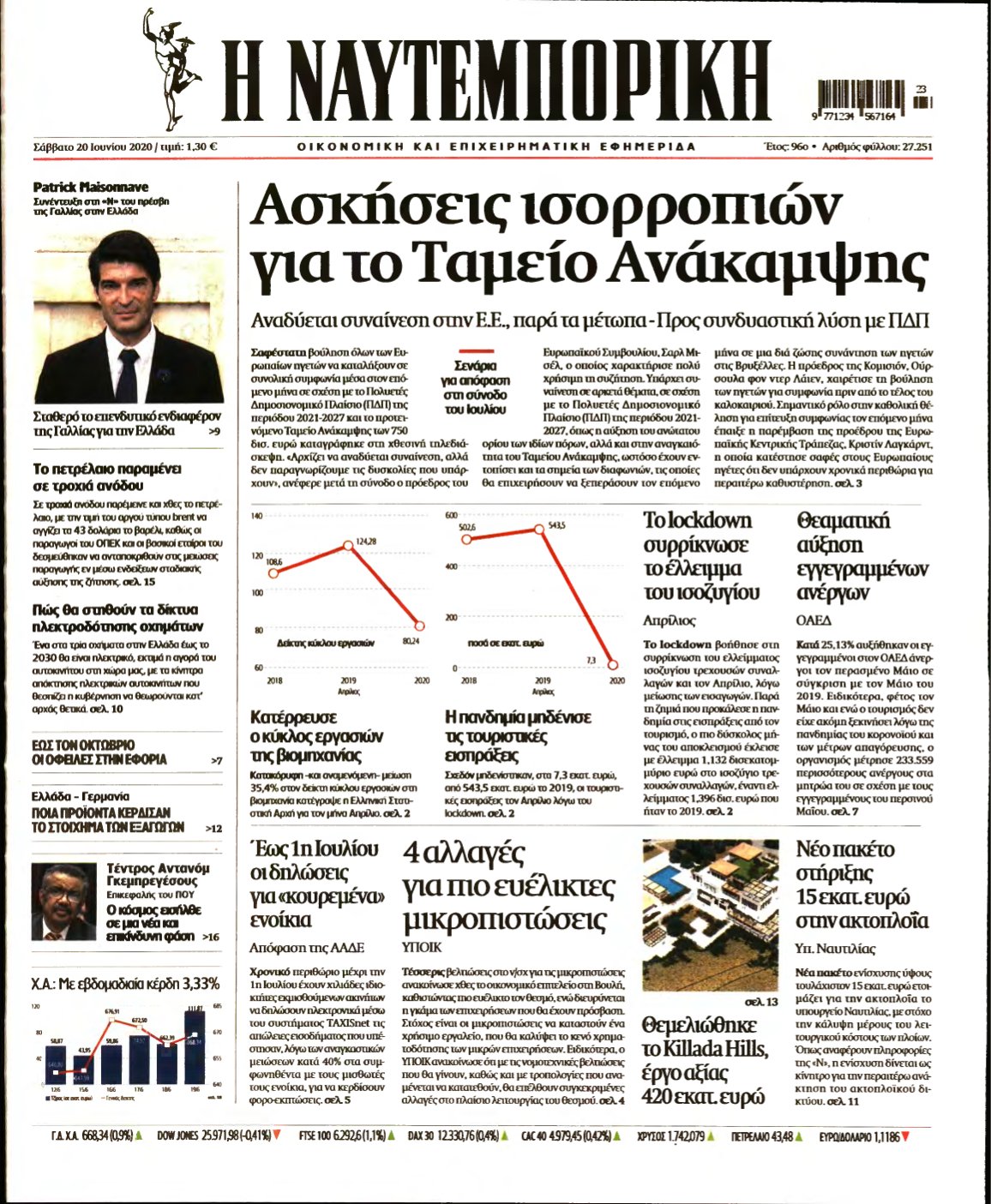 ΝΑΥΤΕΜΠΟΡΙΚΗ – 20/06/2020