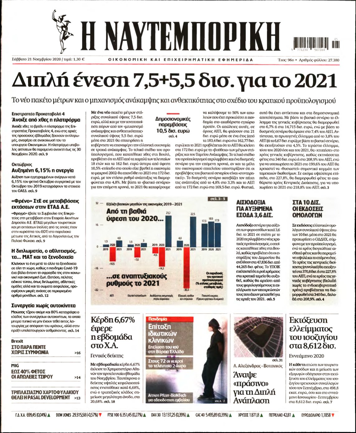 ΝΑΥΤΕΜΠΟΡΙΚΗ – 21/11/2020