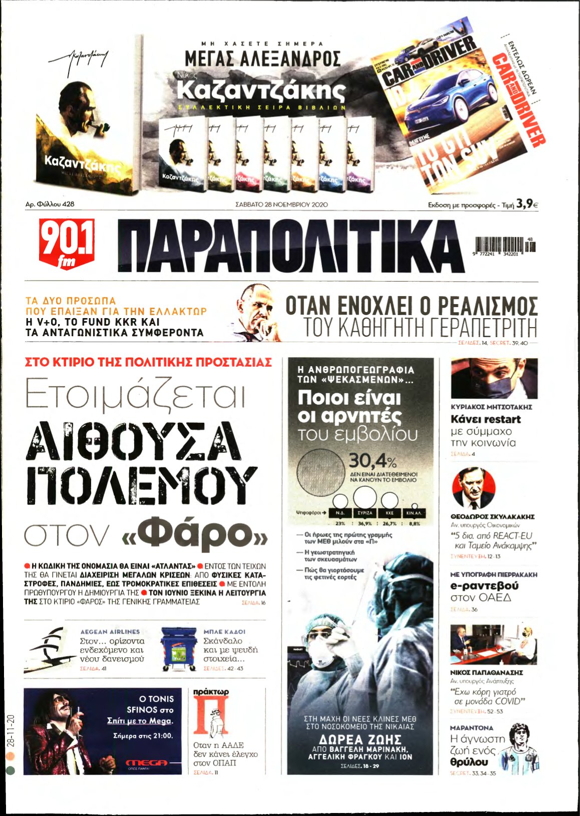 ΠΑΡΑΠΟΛΙΤΙΚΑ – 28/11/2020