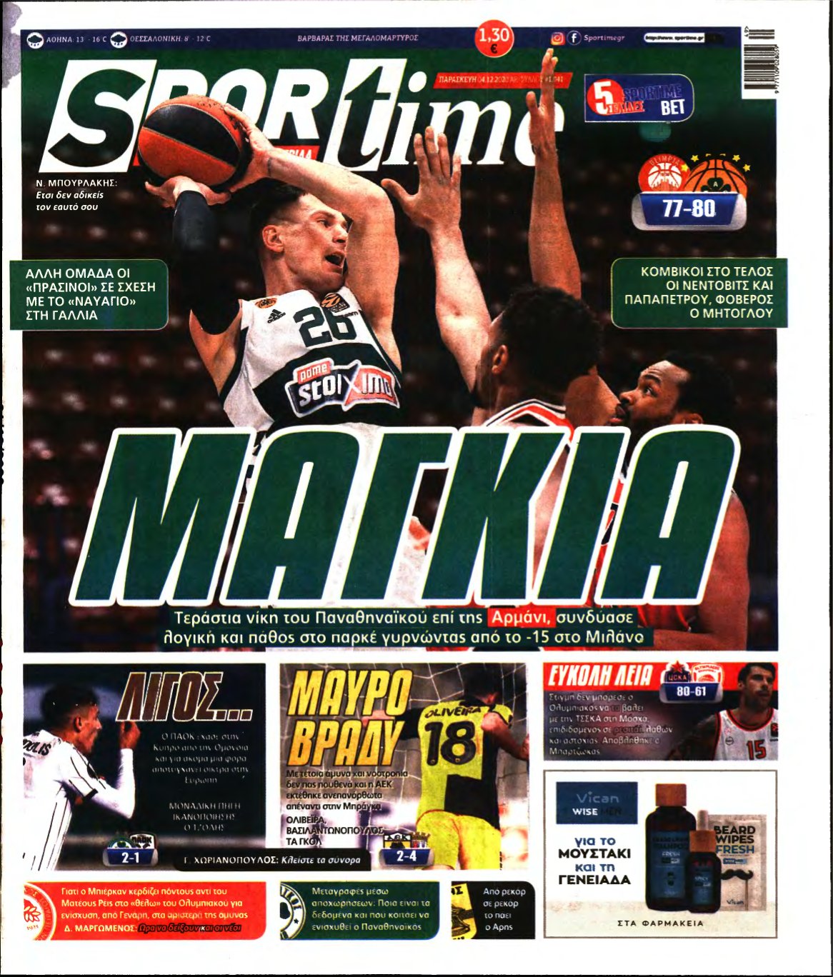 SPORTIME – 04/12/2020