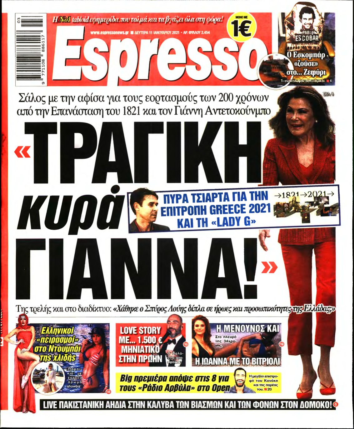 ESPRESSO – 11/01/2021