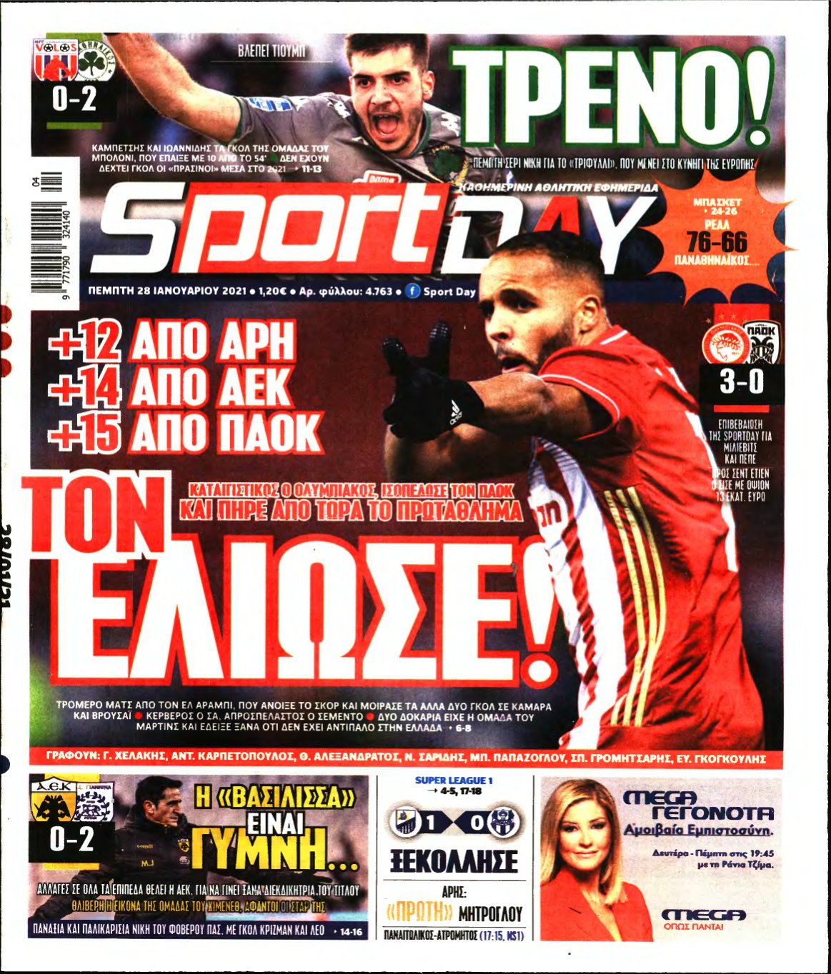 SPORTDAY – 28/01/2021