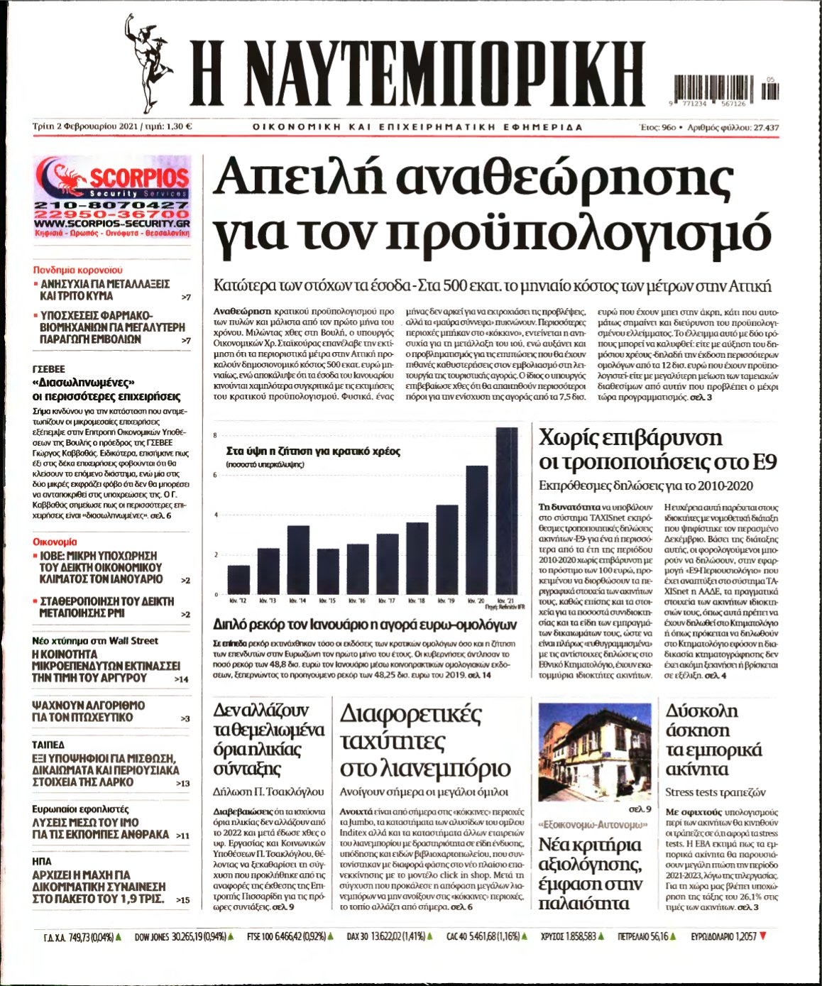 ΝΑΥΤΕΜΠΟΡΙΚΗ – 02/02/2021