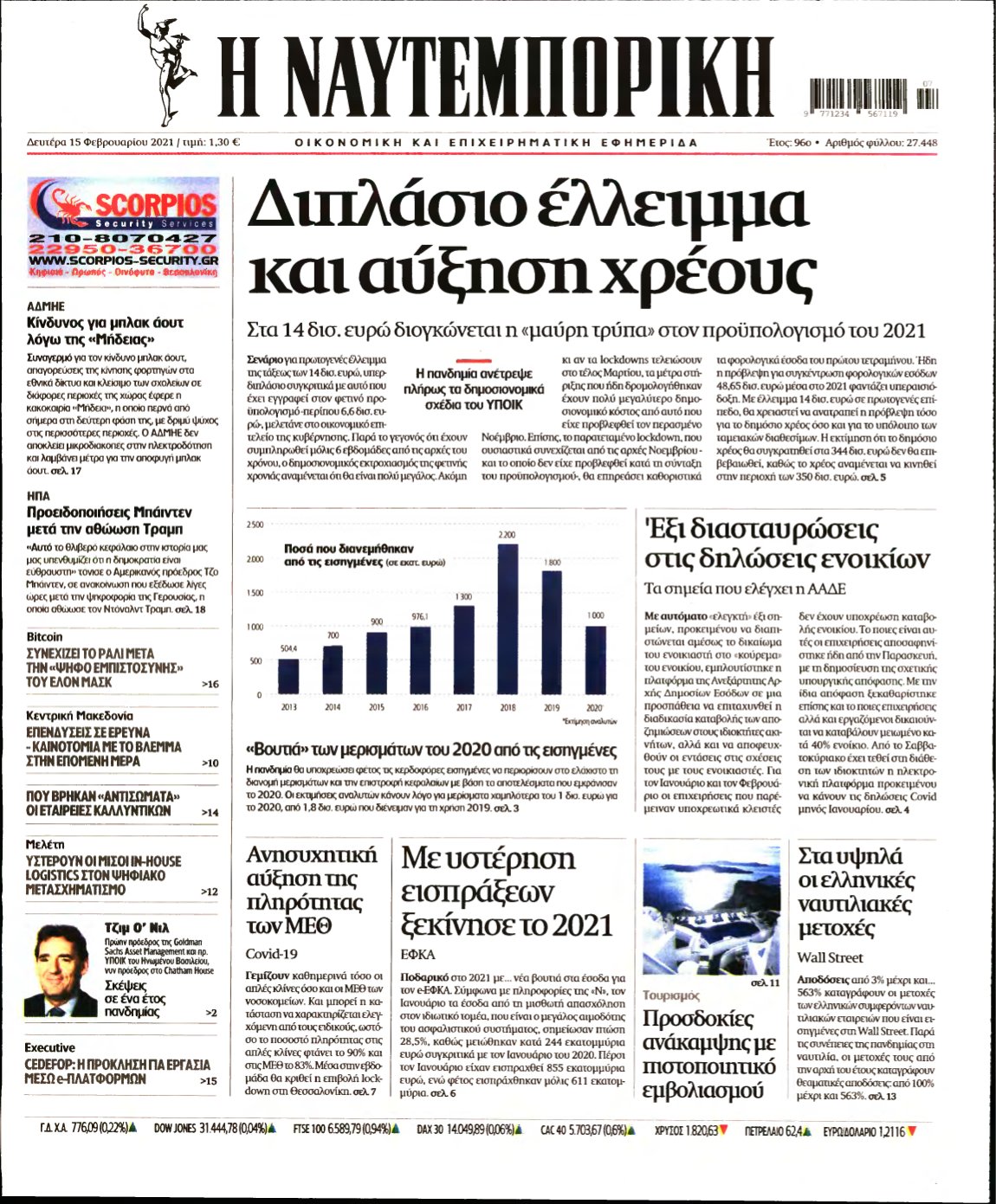 ΝΑΥΤΕΜΠΟΡΙΚΗ – 15/02/2021