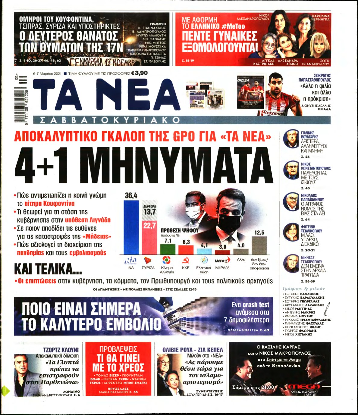 ΤΑ ΝΕΑ – 06/03/2021