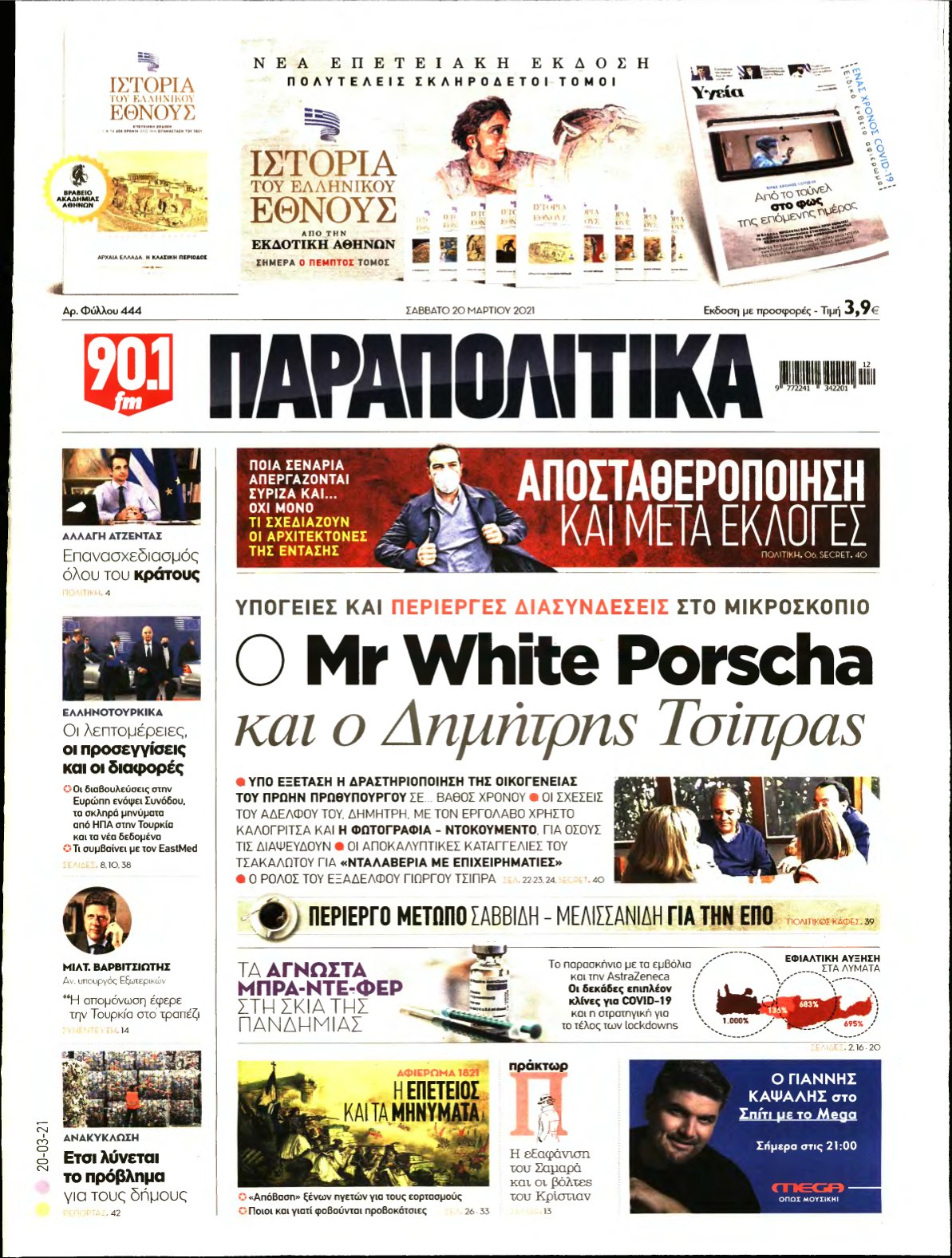 ΠΑΡΑΠΟΛΙΤΙΚΑ – 20/03/2021