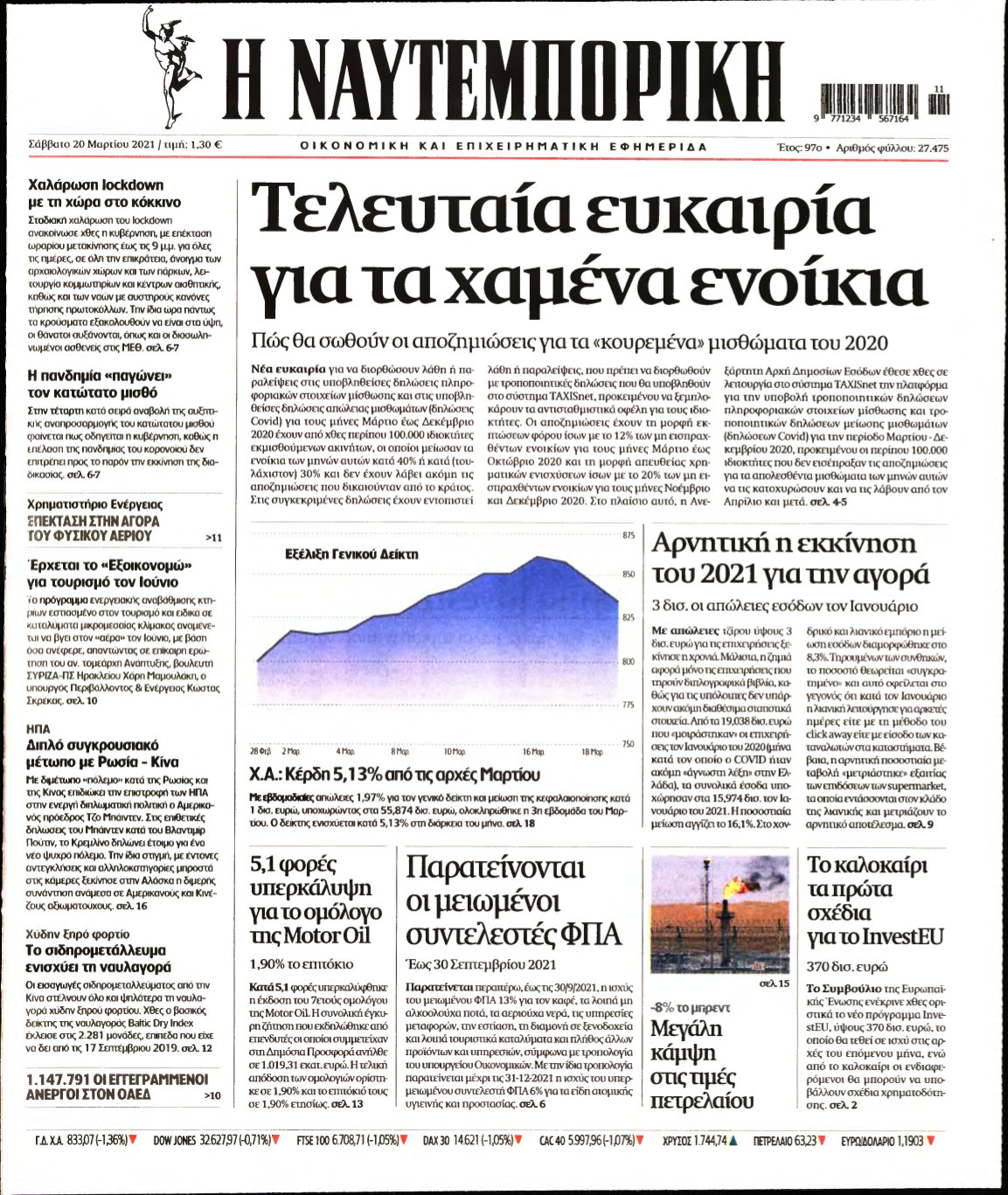 ΝΑΥΤΕΜΠΟΡΙΚΗ – 20/03/2021