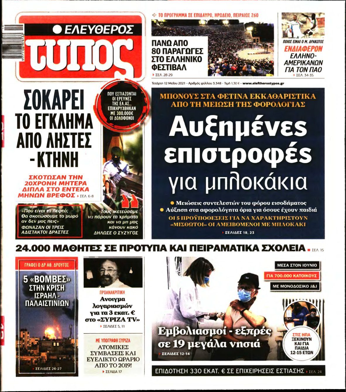ΕΛΕΥΘΕΡΟΣ ΤΥΠΟΣ – 12/05/2021