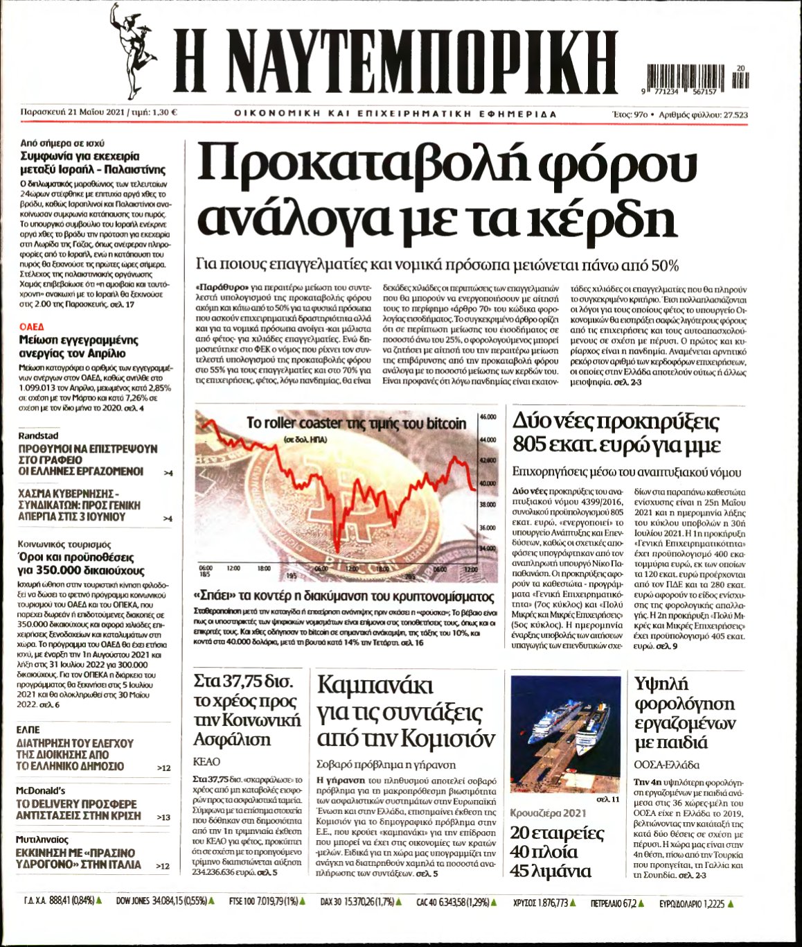 ΝΑΥΤΕΜΠΟΡΙΚΗ – 21/05/2021